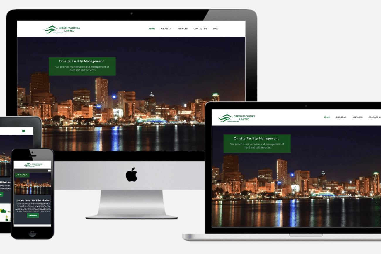 green facilities ltd website project